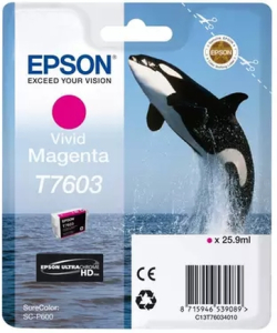 Консуматив за 3D принтер Epson T7603 Viv Magenta