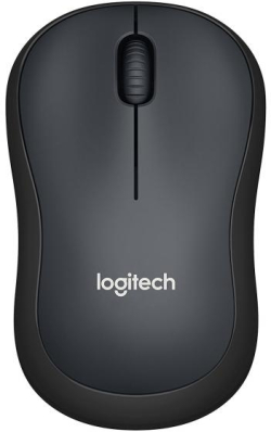 Безжична мишка Logitech M220 SILENT - 910-004878 - Черна
