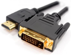 Кабел VCOM, HDMI M - DVI-D M, 3 м