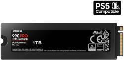 Хард диск / SSD SSD SAMSUNG 990 PRO с Heatsink 1TB M.2 Type 2280, MZ-V9P1T0GW