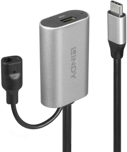 LINDY LNY-43271 :: Удължителен кабел USB 3.2 Gen 1 Type C Active, M-F, 5.0 м