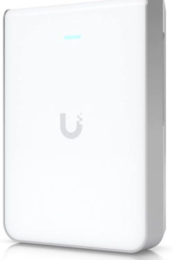 Точка за достъп Ubiquiti U7-Pro-Wall, WiFi 7, 1x2.5GbE, 6 GHz, без PoE адапт., стена