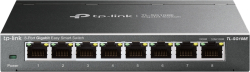 Комутатор/Суич TP-Link TL-SG108E Easy Smart, 8-портов гигабитов комутатор