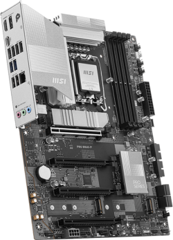 Дънна платка MSI PRO B860-P, ATX, LGA 1851, 4x DDR5 Dual Channel DDR5 до 8600(OC)MHz