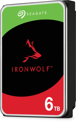 Хард диск / SSD Seagate IronWolf 6TB ( 3.5", 256MB, 5400 RPM, SATA 6Gb-s )