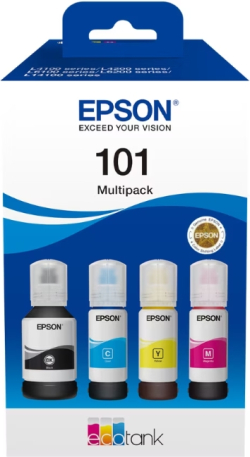 Касета с мастило Epson 101 EcoTank 4-colour Multipack