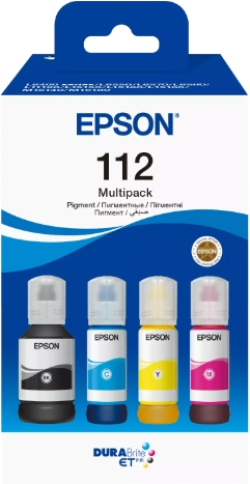 Касета с мастило Epson 112 EcoTank 4-colour Multipack
