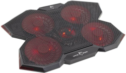 Поставка за лаптоп Oхлаждаща подложка за лаптопи  White Shark ICE WIZARD GCP-29 с 5 вентилатора