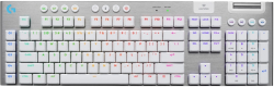 Клавиатура Геймърска Logitech G915 X LIGHTSPEED Wireless Gaming Keyboard - WHITE - US INT`L, Бяла