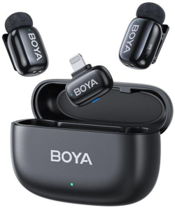 Микрофон Безжична микрофонна система BOYA Mini с USB-Lightning