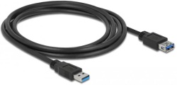 Delock Кабел удължителен екраниран USB 3.0 Type-A мъжко USB 3.0 Type-A женско