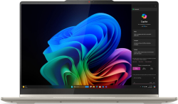 Лаптоп LENOVO Yoga 7 2-in-1 AMD Ryzen AI 5 340, 4.8GHz, 24 GB LPDDR5X, 1TB M.2 NVMe SSD, 14inch WUXGA OLED, W11H