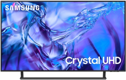 Телевизор Samsung 65" 65DU8572 AI 4K UHD LED TV, SMART, 3xHDMI, 2xUSB, Wi-Fi 5, Bluetooth 5.2, Frameless, Black