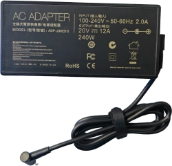 Захранване за лаптоп Makki зарядно за лаптоп заместител ASUS - 20V 12A 240W 6.0x3.7mm