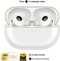 Слушалки Huawei FreeBuds Pro 4 Piano-T180 Ceramic Whiter,бели
