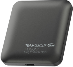 Хард диск / SSD Team Group PD20M, 1 TB, USB 3.2 Type-C, 2000-2000 MB/s, MagSafe, Черен