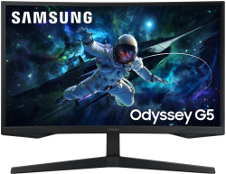 Монитор SAMSUNG LS27CG552EUXEN 27inch VA 2560x1440 Curved 1000R 16:9 165hz 300cd-m2 1ms MPRT HDR10 HDMI DP