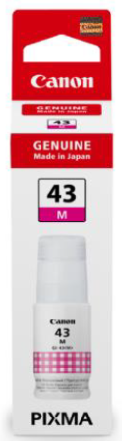 БУТИЛКА МАСТИЛО ЗА CANON PIXMA G540/G640 - /43/ - GI-43M (GI43M) - Ink Bottle - Magenta - PN 4680C001