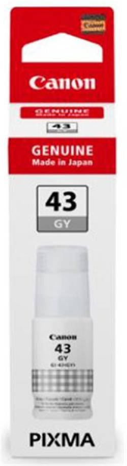 БУТИЛКА МАСТИЛО ЗА CANON PIXMA G540/G640 - GI-43GY (GI43GY) - Ink Bottle - Gray - PN 4707C001