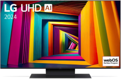 Монитор LG 43UR91003LA, 43" 4K UltraHD TV 4K (3840 x 2160), 3 х HDMI, 2 х USB 2.0, WiFi, HDR10 pro, AirPlay