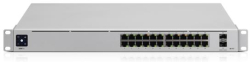 Комутатор/Суич Ubiquiti Networks UniFi USW-PRO-24, 24-портов Gigabit, Mонтаж в шкаф