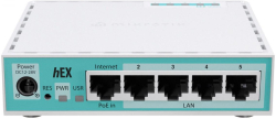 Рутер/Маршрутизатор MikroTik 10-100-1000Mbit, PoE, RAM - 512 MB, USB - А, RouterOS v7, License level 4