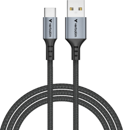 Кабел/адаптер Verbatim Sync & Charge USB-A to USB-C 18W 120 cm