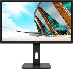 Монитор AOC U32P2, 31.5" VA WLED, 3840x2160 60Hz, 4ms GtG, 350cd m-2, 3000:1, 50M:1 DCR