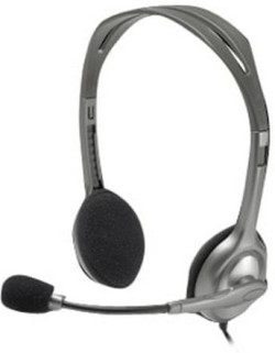 Слушалки Слушалки с микрофон Logitech H111 Stereo, 3.5mm