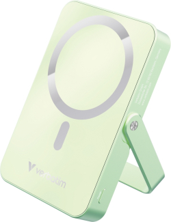 Външна батерия Verbatim Charge 'n' Go Power Bank with Stand Magnetic Wireless 10000mAh Green