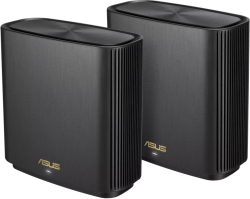 Безжични WiFi Mesh системa Asus Mesh WiFi system, ZenWiFi XT8 V2 2PK, AX6600, Tri-Band, coverage up to 510m2, Quad-Core 1.5GHz CPU, 256MB-512MB