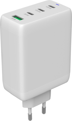 Принадлежност за смартфон CANYON charger CU100ACC GaN 100W 3xPD 1xQC EU White