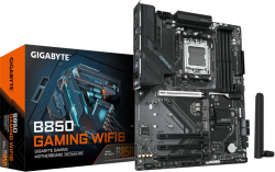 Дънна платка GIGABYTE B850 GAMING WF6, 4xDDR5 4xSATA3 RAID HDMI DP 2xM2 GLAN 4xPCIEx16 WiFI