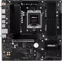 Дънна платка ASROCK B850M Pro-A - AM5, 4 x DDR5 DIMM слота, 256 GB максимален капацитет на системната памет, Micro ATX
