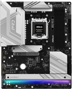 Дънна платка ASROCK B850 Pro RS - AM5, 4 x DDR5 слота, До 256 GB максимален капацитет на паметта, ATX