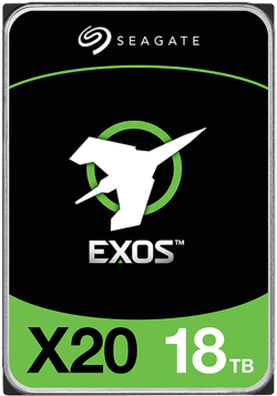 Хард диск / SSD SEAGATE ST18000NM000D, HDD Server Exos X20 HDD 512E-4KN ( 3.5'- 18TB- SAS 12Gb-s - 7200rpm)