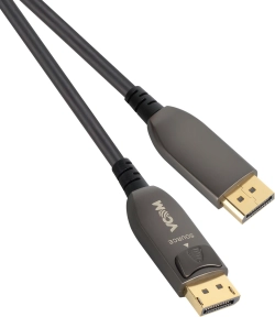 Кабел/адаптер VCom активен оптичен кабел Active Optical Cable DisplayPort V1.4 M-M 15m - D3751-15.0m