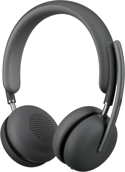 Слушалки LOGITECH Zone Wireless 2 Headset Teams (роден Bluetooth) - GRAPHITE