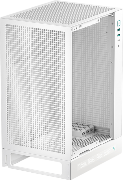 Кутия DeepCool CH170 DIGITAL WH, Mini Tower, Mini-ITX, 2xUSB3.0, 1xType-C Gen 2