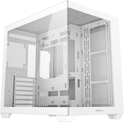 Кутия DeepCool CG530 WH, Mid Tower, Mini-ITX/Micro-ATX/ATX; CG530_WH