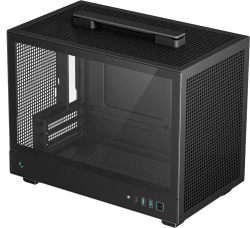 Кутия DeepCool CH160, Mini Tower, Mini-ITX, 2xUSB3.0, 1xType-C Gen 2, 1xAudio