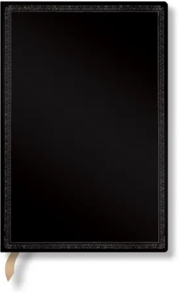  Paperblanks Тефтер Black Edition Bold, Mini, широки редове, мека корица, 104 листа