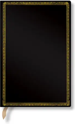  Paperblanks Тефтер Black Edition, Mini, широки редове, твърда корица, 88 листа