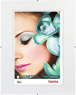 Аксесоар за фотоапарат Рамка за снимки Clip-Fix, 40 x 60 cm, плексиглас