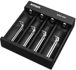 Продукт Зарядно у-во XTAR MC4S, USB Type-C, Universal Charger, LiIon NIMH, 18650