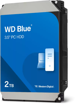 Хард диск / SSD Хард диск WD Blue 2TB, 7200rpm 64MB, SATA3 - WD20EARZ