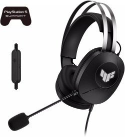 Слушалки Геймърски слушалки ASUS TUF Gaming H1 Gen II 7.1 Surround Sound