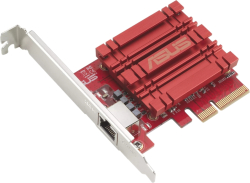Мрежова LAN карта/адаптер Asus PCIe Adapter, XG-C100C V3, 10GBase-T PCIe Ethernet Network Adapter