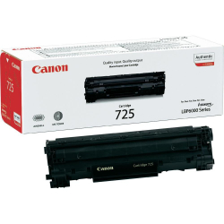 Тонер за лазерен принтер Canon CRG-725, за Canon LBP6000/LBP6020/LBP6030/MF3010, 1600 копия, черен