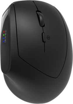 Мишка CANYON mouse MW-25 Ergonomic LED AA Dual mode Wireless Черна